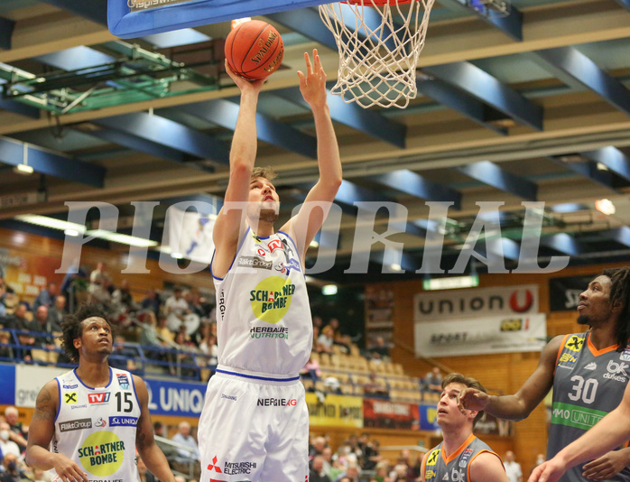 Basketball Superliga 2021/22, Grunddurchgang 15.Runde Gmunden Swans vs. Klosterneuburg Dukes


