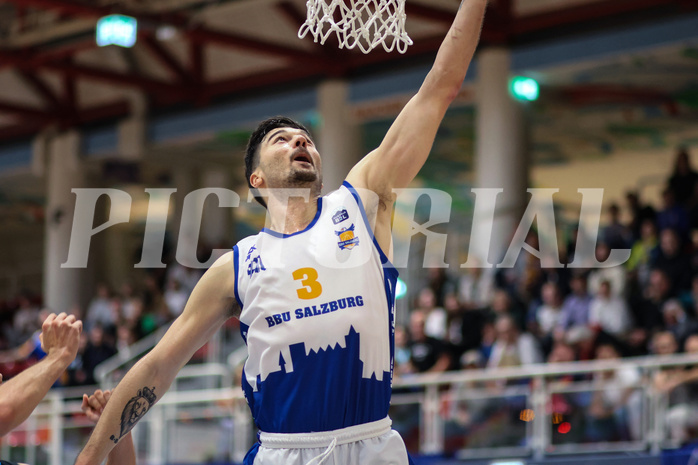 Basketball Zweite Liga 2024/25, Grunddurchgang 5.Runde BBU Salzburg vs. Vienna Timberwolves


