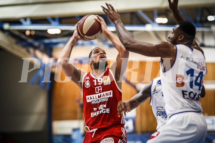 Basketball, ABL 2018/19, Grunddurchgang 21.Runde, Oberwart Gunners, BC Vienna, Jason Detrick (19)