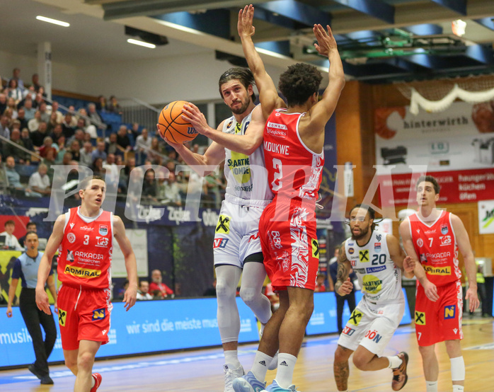 Basketball Superliga 2024/25, Grunddurchgang 17.Runde Gmunden Swans vs. Traiskirchen Lions