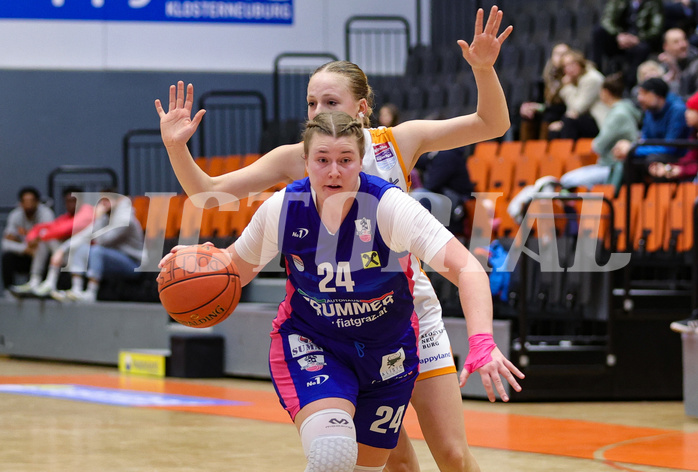 Basketball Damen Superliga 2022/23, Grunddurchgang 14.Runde BK Duchess Klosterneuburg vs. UBSC Graz


