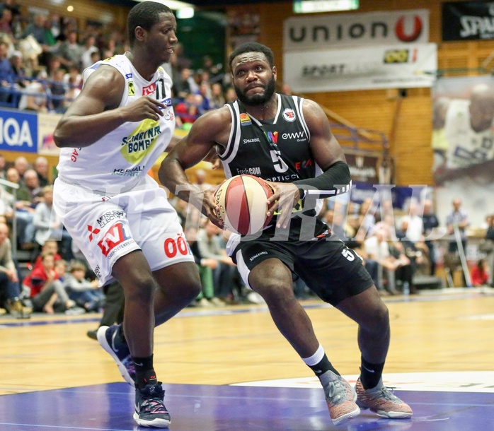 Basketball ABL 2018/19, Grunddurchgang 25.Runde Gmunden Swans vs. Flyers Wels


