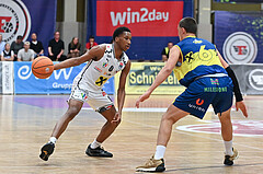 Basketball, Superliga 2024/25, 9. Plazierungsrunde, Flyers Wels vs. UBSC Graz,
