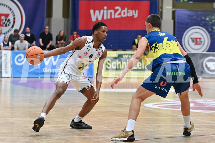 Basketball, Superliga 2024/25, 9. Plazierungsrunde, Flyers Wels vs. UBSC Graz,
