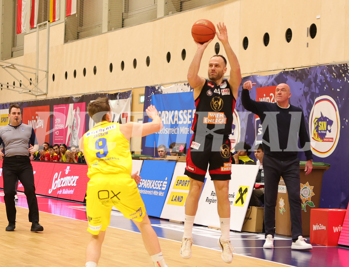 Basketball Superliga 2022/23, 5. Plazierungsrunde SKN St.Pölten vs. BC Vienna


