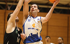 Basketball Zweite Liga 2024/25, Grunddurchgang 19.Runde Raiders Tirol vs. BBU Salzburg


