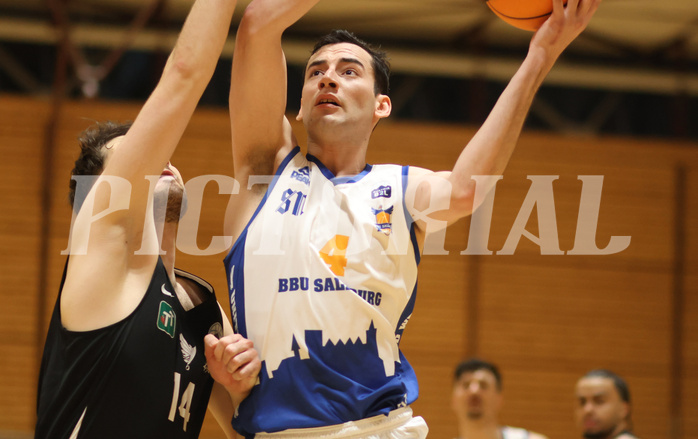 Basketball Zweite Liga 2024/25, Grunddurchgang 19.Runde Raiders Tirol vs. BBU Salzburg


