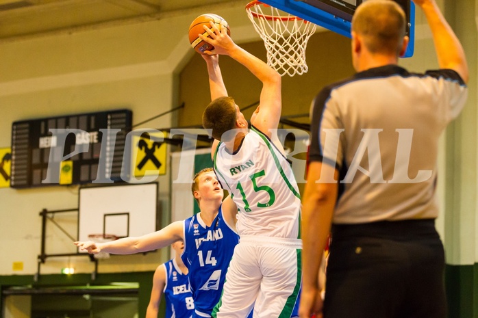 FIBA U18 European Championship Men 2015 DIV B Team Ireland vs Team Iceland 
