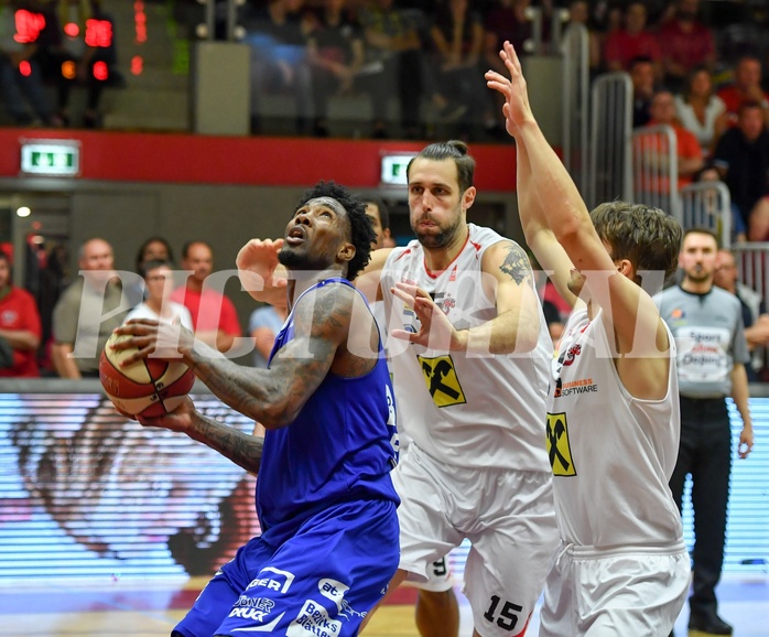 Basketball ABL 2016/17 Halbfinale Spiel 4 WBC Wels vs Gunners Oberwart