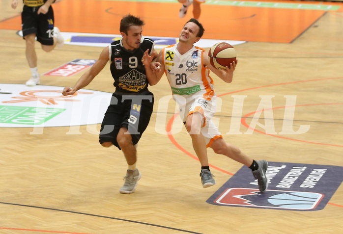 Basketball Basketball Superliga 2019/20, Grunddurchgang 1.Runde BK Dukes vs. Traiskirchen Lions