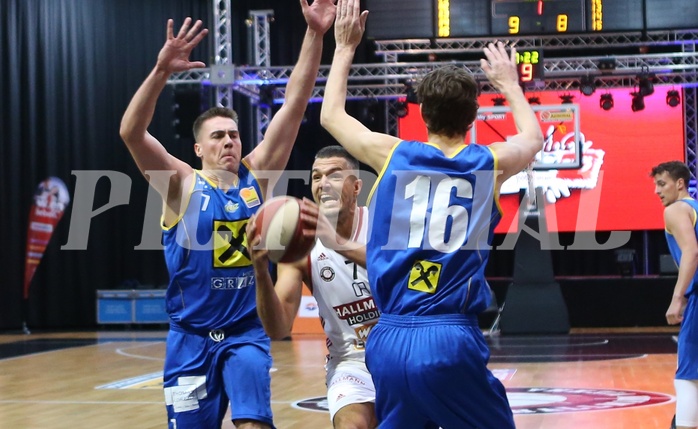Basketball ABL 2017/18, Grunddurchgang 7.Runde BC Vienna vs. UBSC Graz


