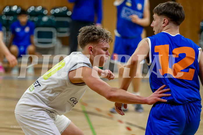 12.01.2025 Österreichischer Basketballverband 2024/25, SLMU19, Basket Flames WAT vs. BBU Salzburg