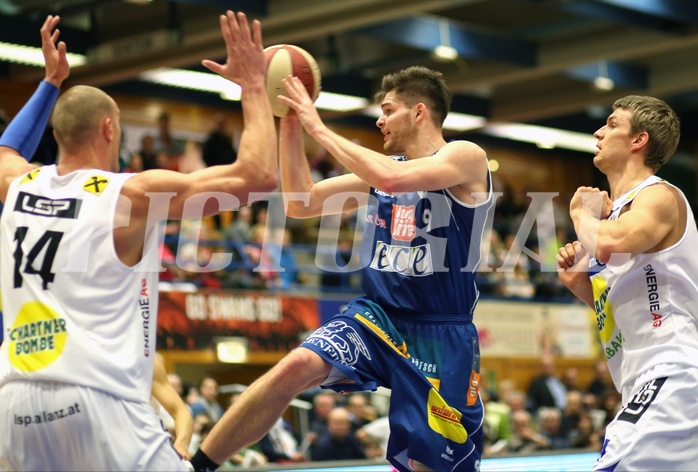 Basketball ABL 2015/16 Grundurchgang 28.Runde Gmunden Swans vs. Kapfenberg Bulls