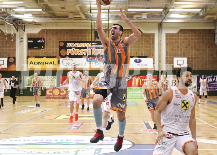 Basketball ABL 2018/19 Grunddurchgang 27.Runde  Fürstenfeld Panthers vs Dukes Klosterneuburg