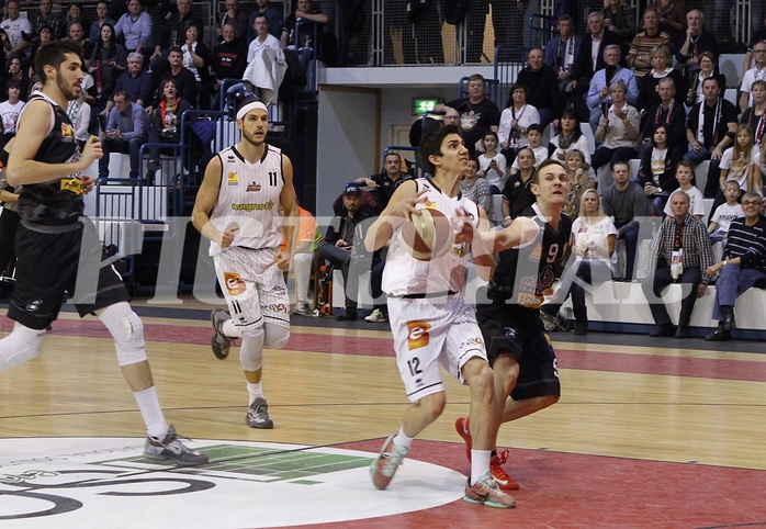 Basketball ABL 2015/16 Grunddurchgang 15.Runde  Güssing Knights vs Traiskirchen Lions
