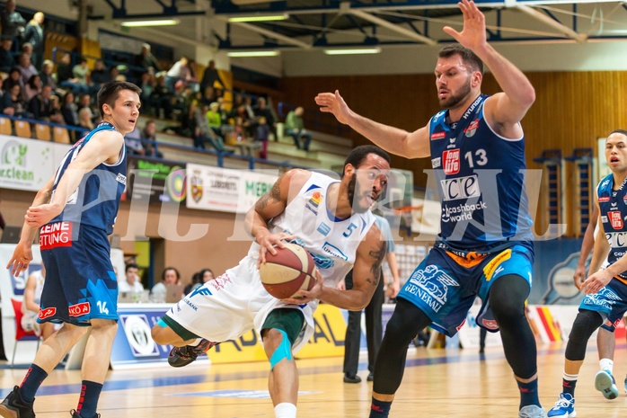 Basketball, ABL 2017/18, Grunddurchgang 15.Runde, Oberwart Gunners, Kapfenberg Bulls, Louis Dabney Jr. (5)