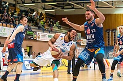 Basketball, ABL 2017/18, Grunddurchgang 15.Runde, Oberwart Gunners, Kapfenberg Bulls, Louis Dabney Jr. (5)