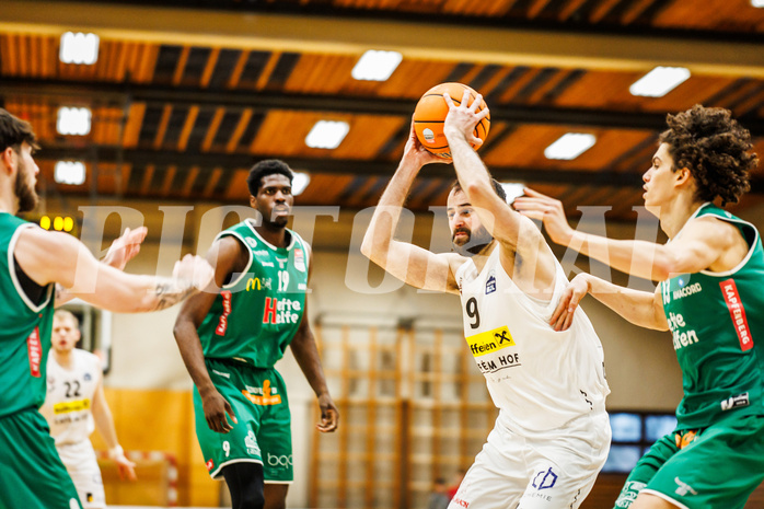 Basketball, Basketball Zweite Liga 2024/25, Grunddurchgang 19.Runde, Mattersburg Rocks, Future Team Steiermark, Tobias Winkler (9)