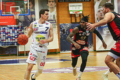 Basketball Superliga 2022/23, Grunddurchgang 17.Runde Gmunden Swans vs. BC Vienna


