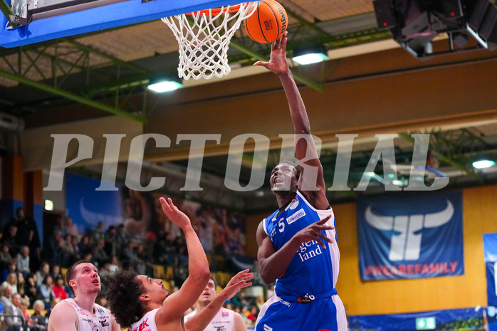 Win2day Basketball Superliga 2023/24, 2.Platzierungsrunde, Kapfenberg vs. Oberwart



