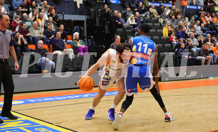 Basketball Superliga 2023/24, Grunddurchgang Spiel 11 Klosterneuburg Dukes vs. Oberwart Gunners