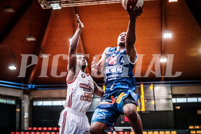 Basketball, ABL 2017/18, Playoff HF Spiel 3, BC Vienna, Kapfenberg Bulls, Kareem Jamar (4)