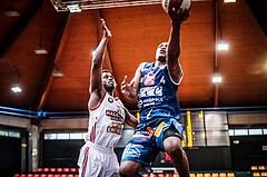 Basketball, ABL 2017/18, Playoff HF Spiel 3, BC Vienna, Kapfenberg Bulls, Kareem Jamar (4)