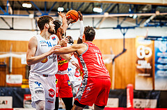 Basketball, win2day Basketball Superliga 2023/24, Grunddurchgang Runde 15, Oberwart Gunners, Traiskirchen Lions, Munis Tutu (10)