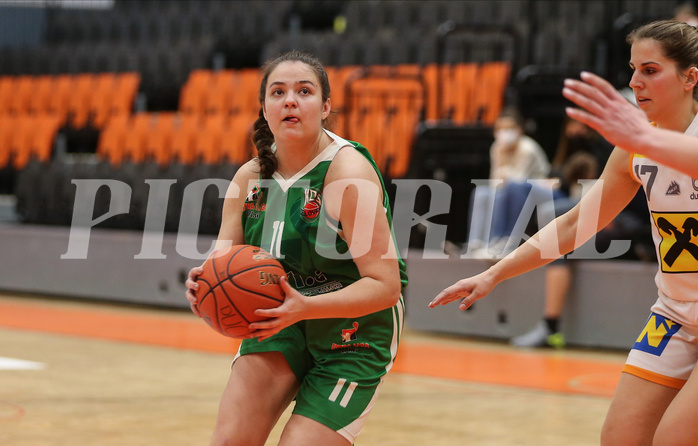 Basketball Damen Superliga 2021/22, Grunddurchgang 8.Runde BK Duchess Klosterneuburg vs. KOS Celovec



