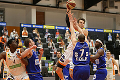 Basketball Superliga 2020/21, Grunddurchgang 17.Runde Klosterneuburg Dukes vs. Oberwart Gunners