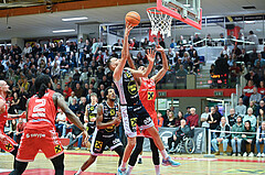 Basketball Austria Cup 2024/25, Viertelfinale Flyers Wels vs. Swans Gmunden,