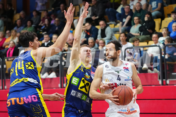Win2day Basketball Superliga 2022/23, 8. Qualifikationsrunde, Kapfenberg vs. UBSC Graz


