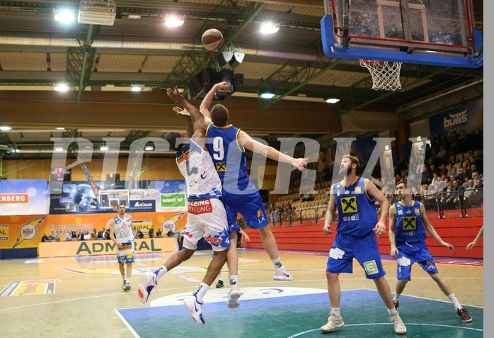 Basketball ABL 2017/18, Grunddurchgang 28.Runde Kapfenberg Bulls vs. UBSC Graz