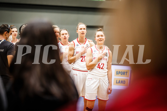 Basketball, FIBA Women´s Eurobasket Qualifiers 2023, , Österreich, Montenegro, Team Austria