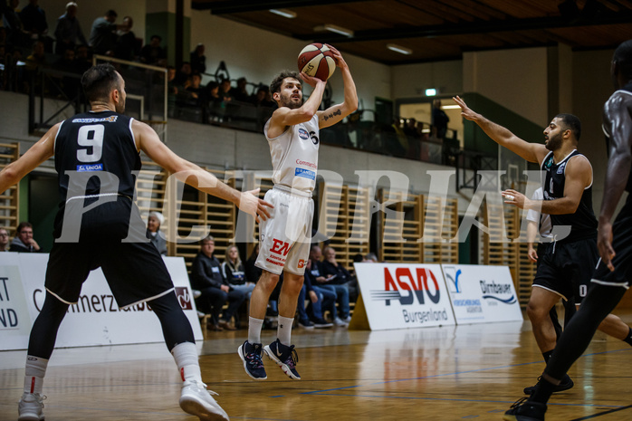 Basketball, Basketball Zweite Liga, Grunddurchgang 10.Runde, Mattersburg Rocks, Raiders Tirol, Jan NICOLI (6)