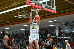 Basketball, Superliga 2023/24, Grunddurchgang 15. Runde, Flyers Wels vs. Fürstenfeld Panthers,