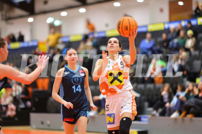 Basketball Damen Superliga 2023/24, Grunddurchgang 9.Runde BK Duchess Klosterneuburg vs. Vienna Timberwolves