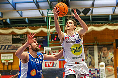 Basketball Superliga 2023/24, Playoff, Viertelfinale Spiel 1 Gmunden Swans vs. Oberwart Gunners


