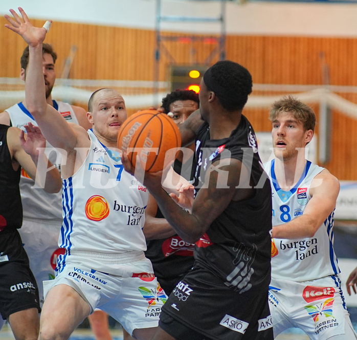 Basketball Superliga 2024/25, Playoffs, Viertelfinale Spiel 1 Oberwart Gunners vs. Kapfenberg Bulls