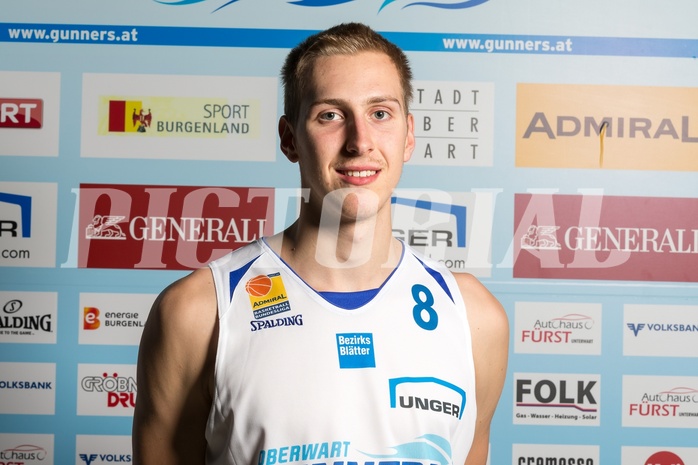 Basketball, ABL 2017/18, Teampictures, Oberwart Gunners, , Georg Gentner (8)