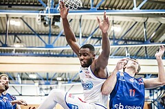Basketball, ABL 2018/19, Grunddurchgang 7.Runde, Oberwart Gunners, Kapfenberg Bulls, Christopher Tawiah (14)