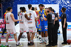 Basketball Superliga 2021/22, Grundduchgang 18.Runde , Kapfenberg Bulls vs. Klosterneuburg Dukes