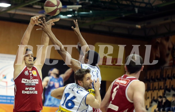 13.04.2017 Basketball ABL 2016/17 Grunddurchgang 32. Runde Kapfenberg bulls vs BC Vienna