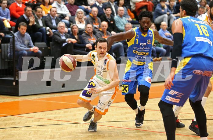 Basketball Superliga 2019/20, Grunddurchgang 17.Runde Klosterneuburg Dukes vs. SKN St.Pölten


