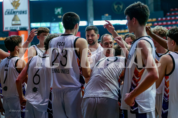 03.05.2025 Österreichischer Basketballverband 2024/25, SLMU19 Vienna United vs. SKN St. Pölten