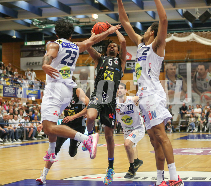 Basketball Superliga 2022/23, Playoff, Semifinale Spiel 3 Gmunden Swans vs. Flyers Wels


