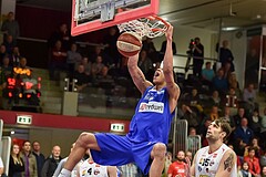 Basketball ABL 2015/16 Grunddurchgang 25. Runde WBC Wels vs Gunners Oberwart