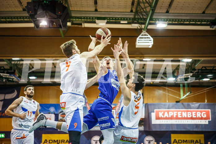 Basketball, Basketball Austria Cup, Achtelfinale, Kapfenberg Bulls, Oberwart Gunners, Edi Patekar (9)