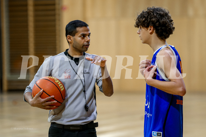 06.04.2025 Österreichischer Basketballverband 2024/25, SLMU16, Post SV Wien vs. BBU Salzburg
