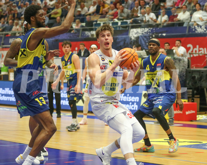 Basketball Superliga 2024/25, Playoffs, Viertelfinale Spiel 1 Gmunden Swans vs. UBSC Graz


